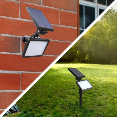 China 48 Led Wireless Waterproof Security Brightest Solar Path Lights With Motion Sensor for sale