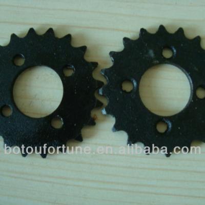 China Precision Steel Sprockets CNC Sprocket 05B Black Sprocket for sale