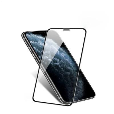 China 3D/5D/6D/9D/10D 2021 Full Coverage 3D 9H Full Cover Anti-scratch Mobile Phone Tempered Glass Glue Glass Silk Printing Film For iPhone 13 for sale