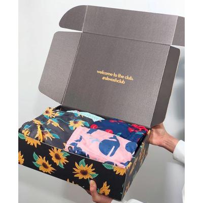 China Recycled Materials Paper Mailer Boxes Many Colors Low Price Designed Custom Holographic Beauty Mailer Box Mailer Envelope Box For Shipping for sale