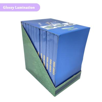 China Recycled Materials Nosto BSCI ISO Certified Factory Counter Display Box Custom Offset Printing Retail Ready Packaging for sale