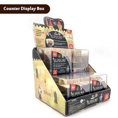 China Recycled Materials Nosto BSCI ISO Certified Printing Factory Dieline Custom Artwork Display Box Counter CDU for sale