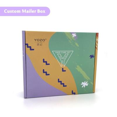 China Recycled Materials Nosto BSCI Certified Factory and Custom Paper Offset Printing Corrugated Materials Ad Boxes for sale