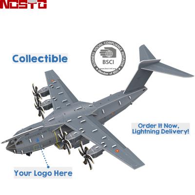 China Cartoon Toy Nosto 3D Puzzle Manufacturer Good at OEM Project 3D Puzzle Airplane Airbus AM400 for sale