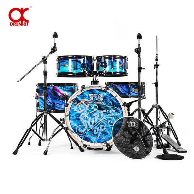 China Oilpaper DRUMKIT Brand PD Series Kids Drum Set Jazz For 5 Pieces for sale