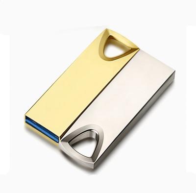 China Hot Wholesale 2021 Quality 3.0 Hole USB Drive Triangular Instant High Speed ​​Reading/Writing USB Zinc Alloy Mini USB Disk for sale