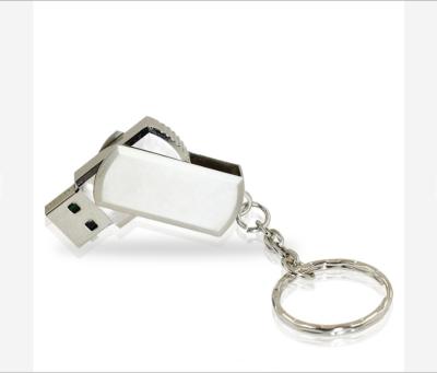 China Wholesale New Metal Swivel Zinc Alloy USB Flash Memory Stick Flash Drive USB 2.0 16GB 32GB 64GB 128GB for sale