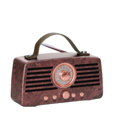 China None The best-selling quality-assured portable speaker retro radio speaker in 2021 for sale