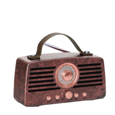 China High quality hot-selling no radio retro style speaker with radio function for sale