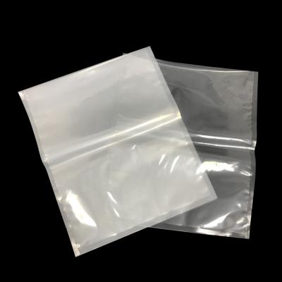 China Clear Printed Durable Moisture Proof 3-Side Heat Sealed Frozen Ice Food Packaging Bag for sale