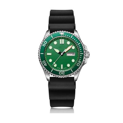 China New Water Resistant Watch Watches Latest Green Wrist Logo Private Label Mens Watches Luxury Custom Made Face Men for sale