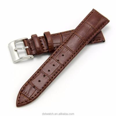 China Real Leather Flexible Custom Strap Watch Band for sale