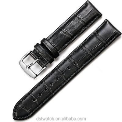 China Wristwear Quick Release Flexible and Durable Leather Watch Band for sale