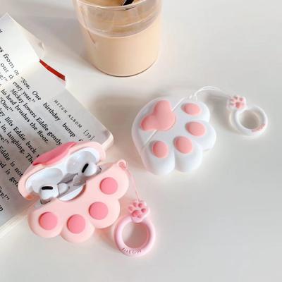 China Shockproof For Airpods Pro Silicone 3D Case Cartoon Super Quality Cover Device Case For Airpods pro 3 for sale