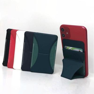 China PORTABLE Magnetic Cell Phone Holder Universal Car Card Size Clip Holder For Cell Phones for sale