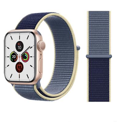 China Fanshion Customized 38MM 42MM Sport Replacement Nylon Watch Band For Apple Watch for sale