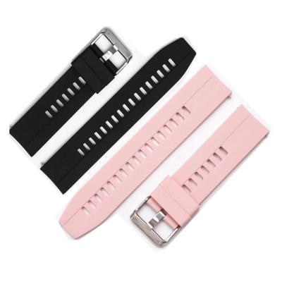 China Fanshion Soft Silicone Disassemble Band Smart Watch Huawei GT2 Pro GT2e Watch Strap 20 22mm for sale