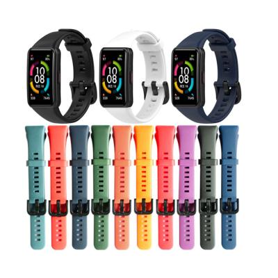 China Fanshion Silicone Straps Huawei Smart Wristband For Huawei TPU Strap For Honor 6 Wrist Belt Honor Band 6 Watch for sale