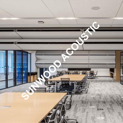 China Modern Fully Automatic Electric Functional Soundproof Vertical Foldable Partition for sale