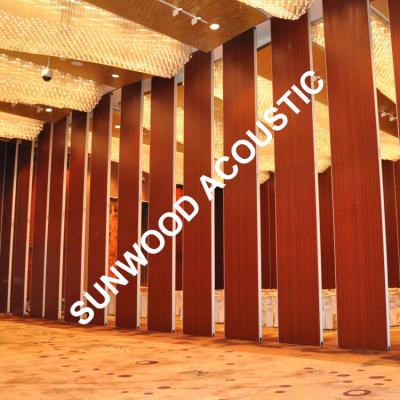 China Dorma Modern Type Semi-auto Soundproof Acoustic Retractable Movable Wall Partition for sale