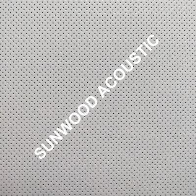 China Traditional School Micro Perforated Natural Veneer Wood Acoustic Wall Panel for sale