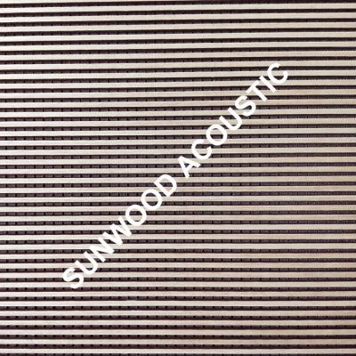 China E1 Quadrillo Type Grooved Acoustic Perforated Sandwich Soundproof Wall Panel for sale