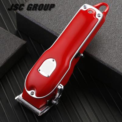 China Professional Metal Cordless Barber Electric Hair Clippers Right Handed Scissors For Men Trimmer Haircut Machine Hair Trimmer for sale