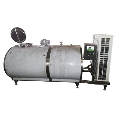 China food & Horizontal Beverage Plant 3000L Farm Milk Cooling Tank for sale