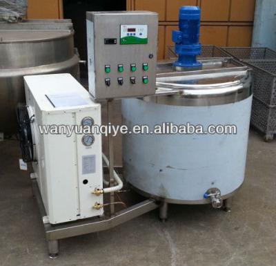 China 500Liter Milk Cooling Tank 500-10000L Vertical Cooling Tank for sale