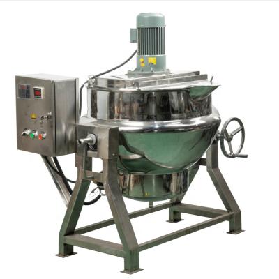 China Dairy Factory Electric Heating Planetary Stirring Jacketed Kettle for sale