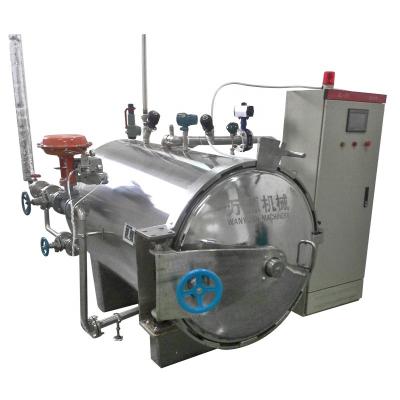 China food & Beverage Factory Water Jet Sterilizer Steam Jet Sterilizer Retort for sale