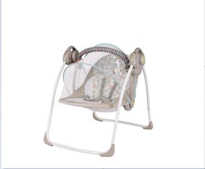 China Modern Foldable Vibrating Rocking Chair Baby Cradle Swing Baby Bouncer Electric Swing for sale