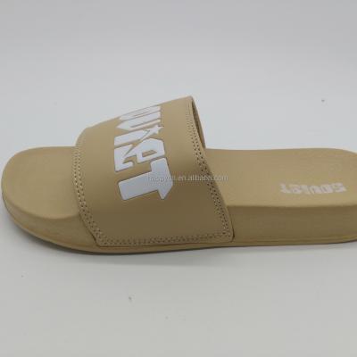 China CUSHIONING customs office slippers EVA sof custom logo sandal embossed slipper for sale