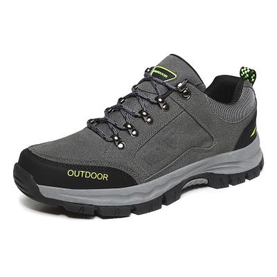 China CUSHIONING Fabric Man Rubber Sole Sport And Outdoor Shoes Non-slip Climb Shoes Durable Low Ankle Man Increasing Shoes For Man for sale