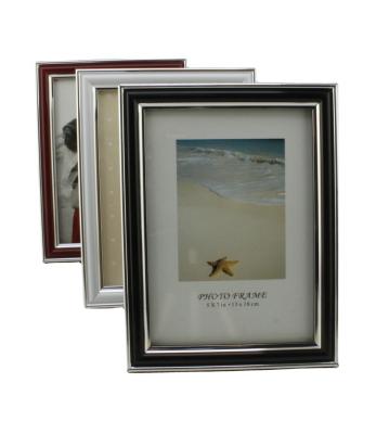 China PVC Latest Design Superior Quality Plastic Digital Gold Photo Frame for sale