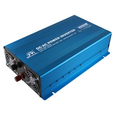 China AC 110v/120v/220v/230v off-grid system 3000W 12v/24v/48v dc off grid pure sine wave power inverter for sale