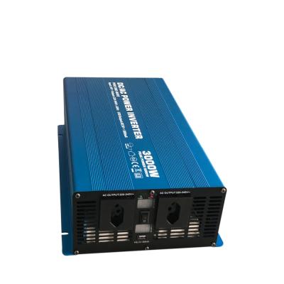 China solar system/bike/caravan 3000w 12v 24v 48v dc to ac 110v 220v pure sine wave solar power inverter for sale