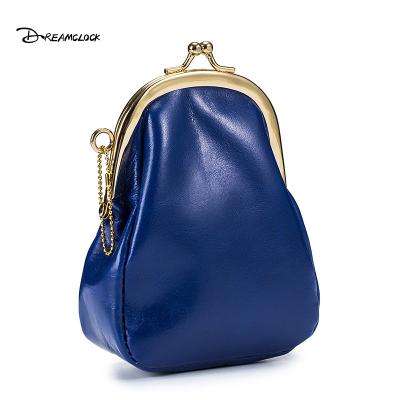 China Highly Used Fashion Special Design Sheepskin Coin Purse Mini Leather Card Case Makeup Lipstick Bag New for sale