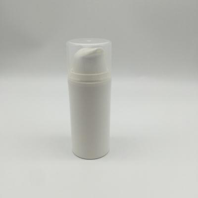 China BEAUTY PACKAGING 30ml PP Penguin White Wholesale Cosmetic Head Pump Airless Packaging Bottle for sale