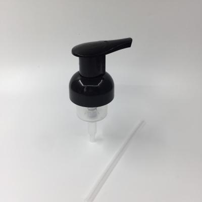 China Non Spill PP Material 40/410 Black Plastic Hand Soap Foamer Pump for sale