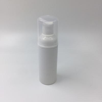 China Non Spill 30ml 50ml White Empty Hand Pump Bottle / Foaming Foaming Hand Pump Sanitizer Bottle Non Spill Packaging for sale