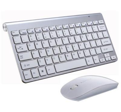 China Ultra Thin Keyboard Mouse Set 2.4g Multimedia 78 Head Key Wireless Ultra Thin Portable Mouse Notebook Neutral Foreign Trade Custom for sale