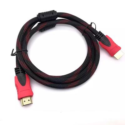 China Computer and computer HD cable HD line 1.5 meters red and black net set-top box computer 1080p TV cable special data line factory direct sales for sale