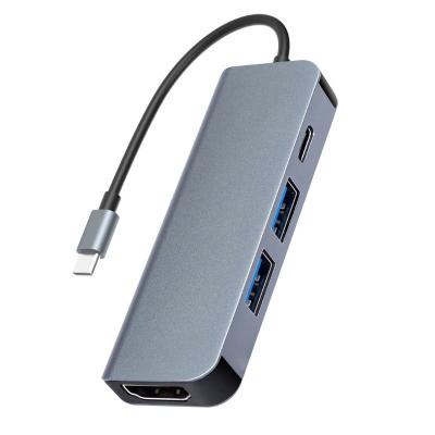 China BYL-2011 4in1 Type-C to USB 4K SD TF Hub AD apterThe USB Integrator Wholesale Custom Multifunctional BYL-2011 Type-C for sale