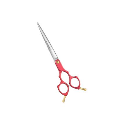 China Japan440C Stocked Pet Scissors With Aluminum Handle Good Quality Grooming Shears Dog Hair Cleaning Tools for sale