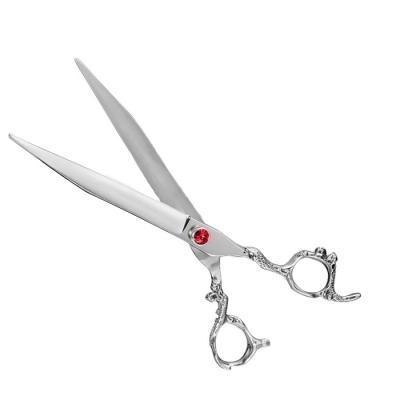 China Stocked Fashion Scissor 6.5 inch straight 440C pet scissors for sale