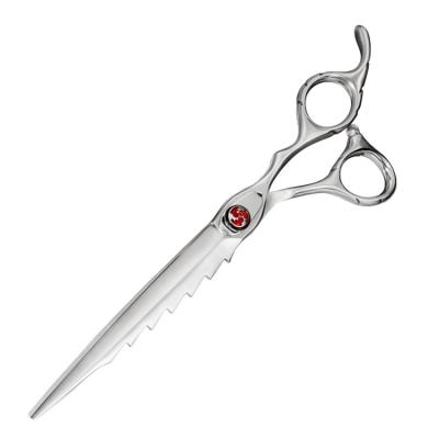 China Stocked Grooming Scissors Set 440C Stainless Steel Dog Hair Cleaning Tools Pet Hair Cleaning Scissors for sale