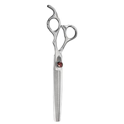 China Stocked Razorline Grooming Shears 8 Inch Dog Grooming Curved Scissors for sale