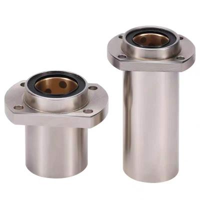 China Factory Flange Extended Square Linear Bearings Self Lubricating Slide Bushings for sale