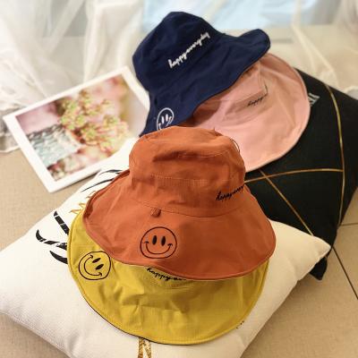 China Factory Direct Selling High Quality Children's Minimalism Spring And Autumn Baby Shade Bucket Hats For Men And Women for sale